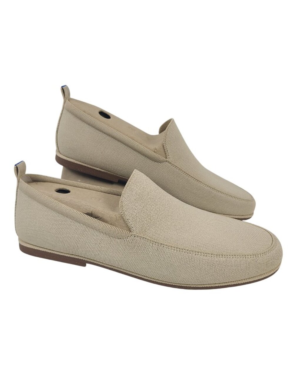 Rothys Mens Beige Loafers Size M14 Slip-On Washable Sustainable Shoes